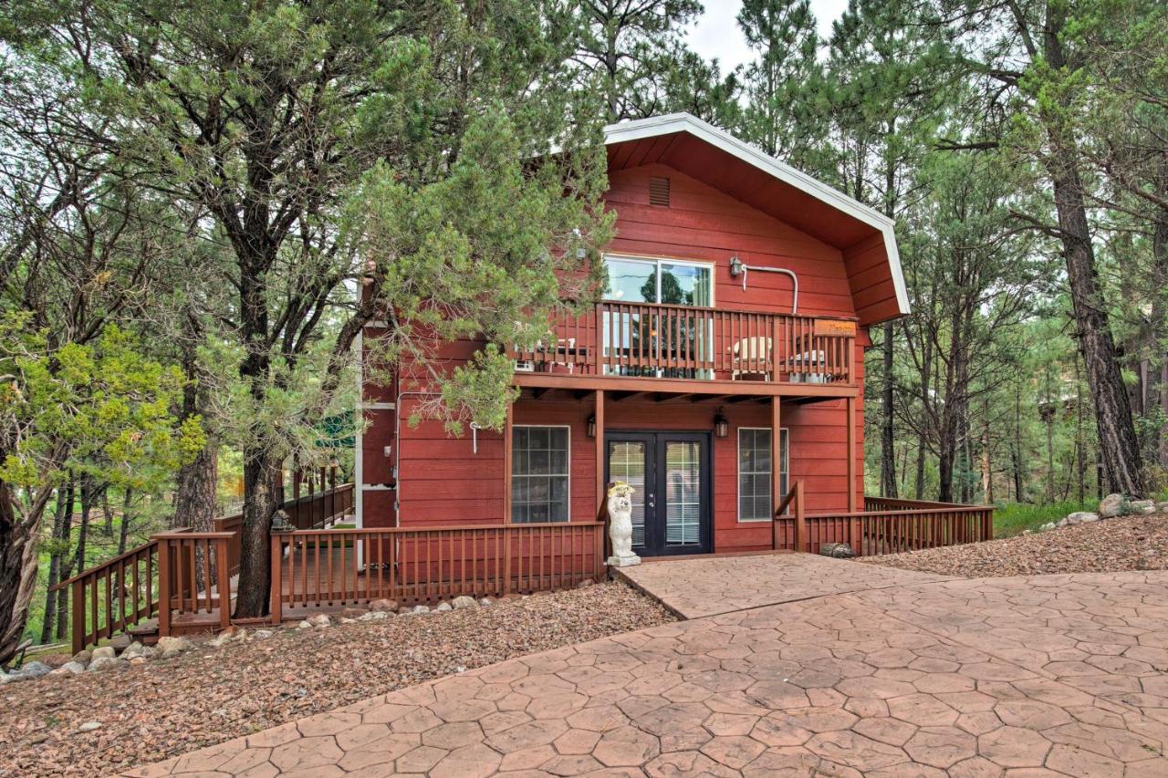 Ruidoso Cabin With Deck And Grill Less Than 3 Mi To Race Track Villa Exteriör bild