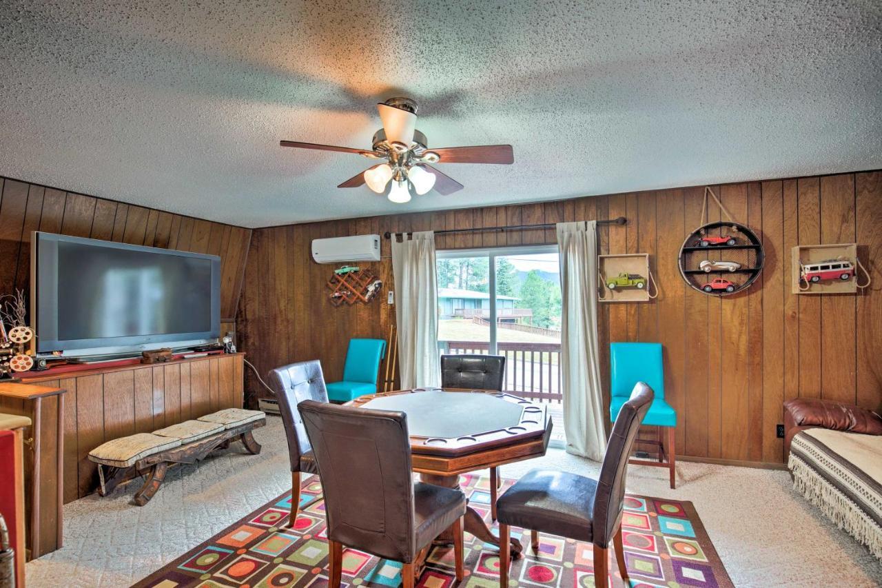 Ruidoso Cabin With Deck And Grill Less Than 3 Mi To Race Track Villa Exteriör bild